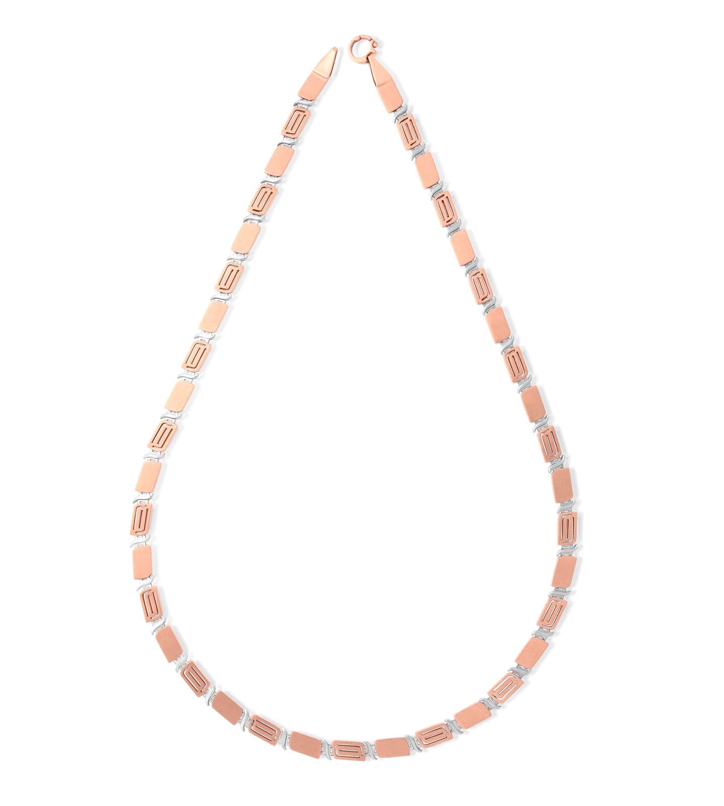 The Modernist Rose & Silver Link