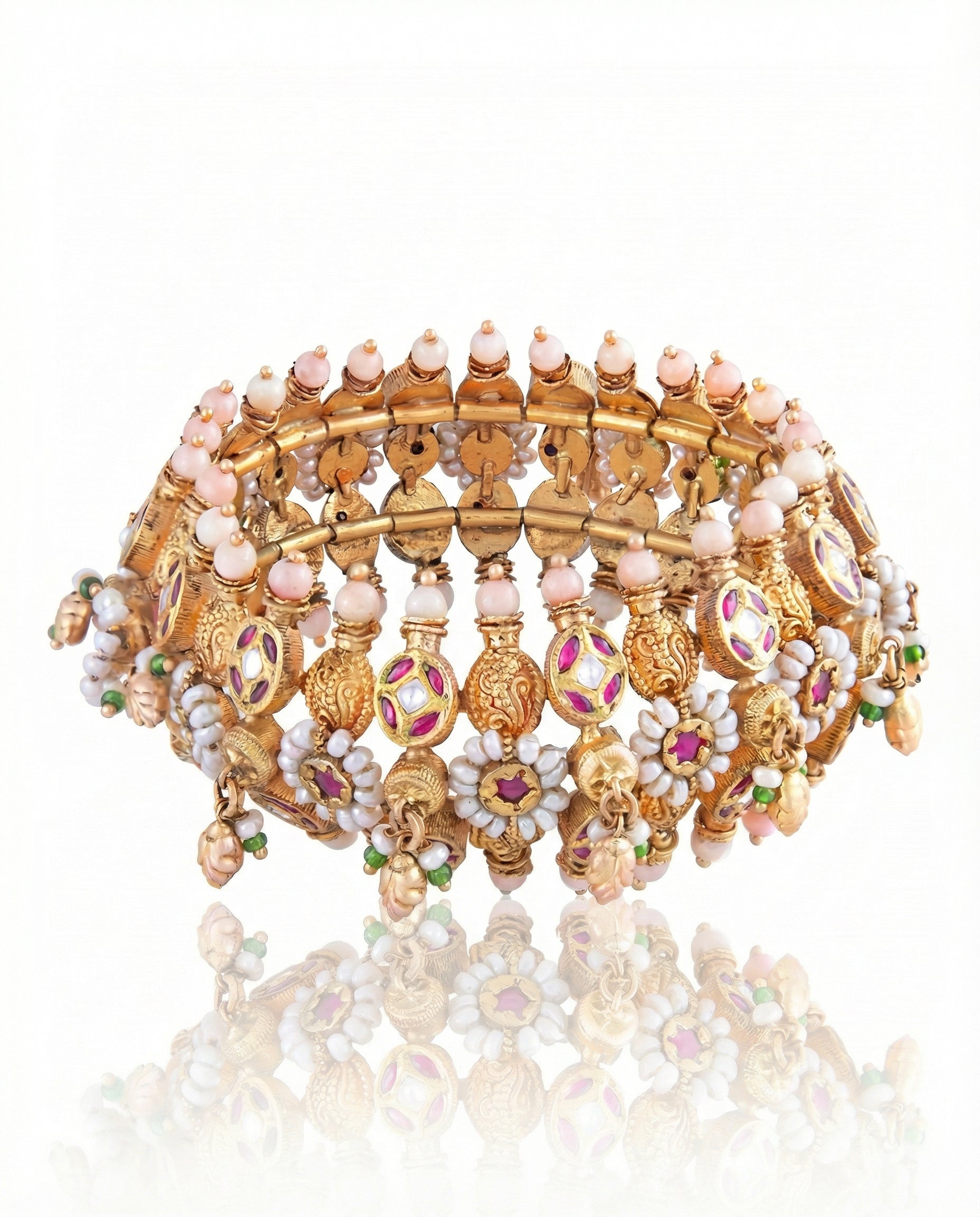 The Royal Gokhru Bangle - VCJ BESPOKE JEWELLERY