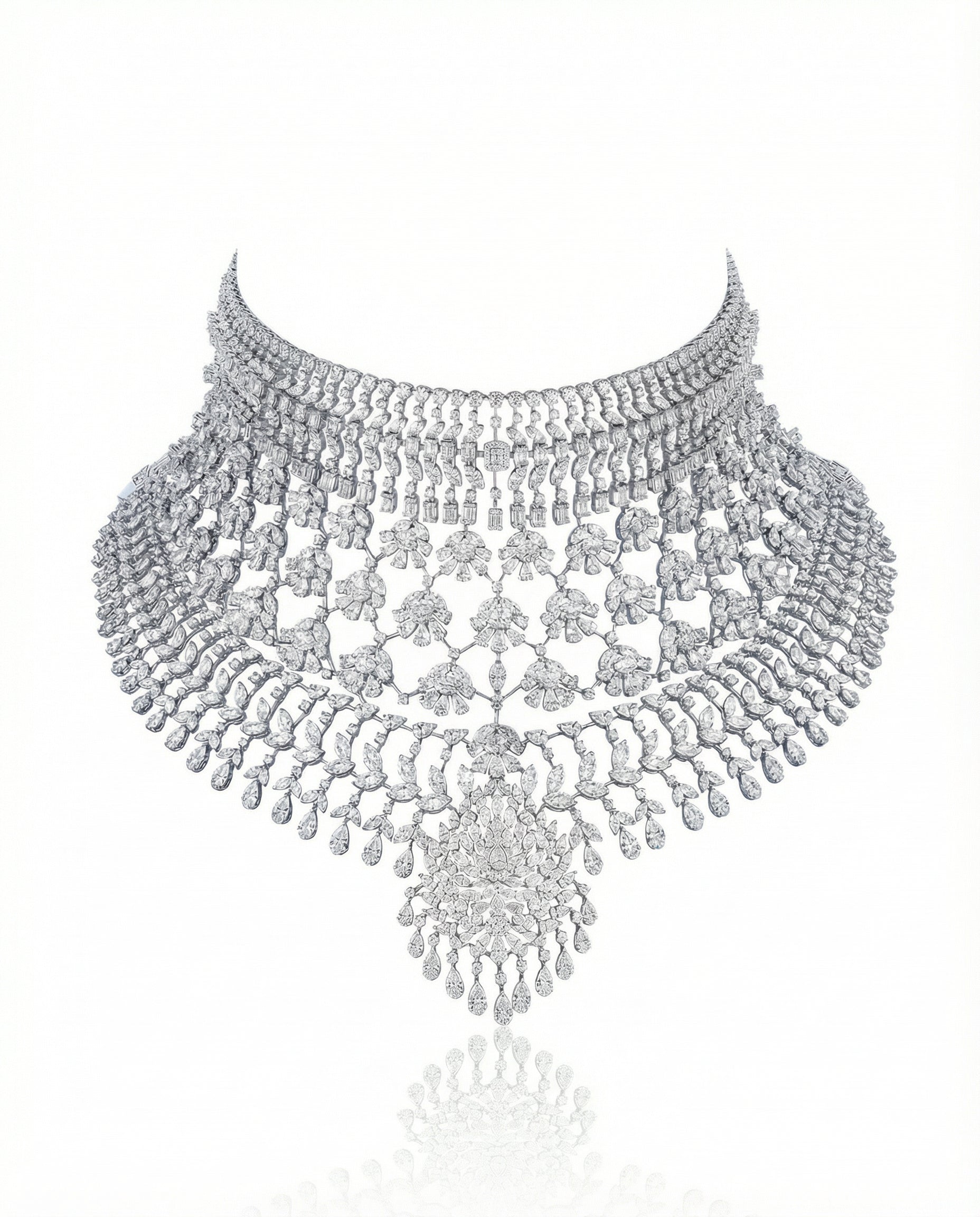Marquise & Pear-Cut Diamond Statement Set - VCJ BESPOKE JEWELLERY