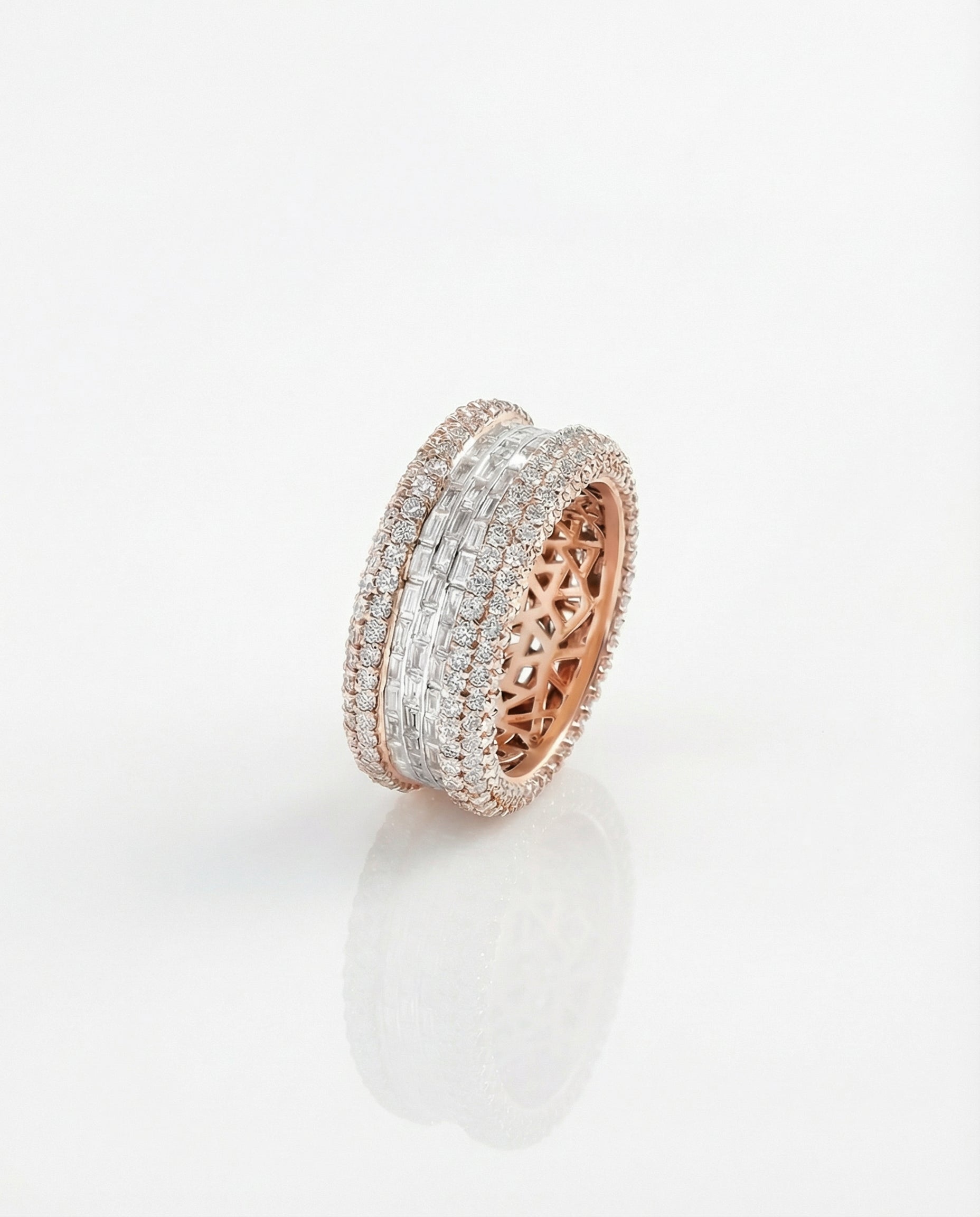 The Architectural "Grand" Band - VCJ BESPOKE JEWELLERY