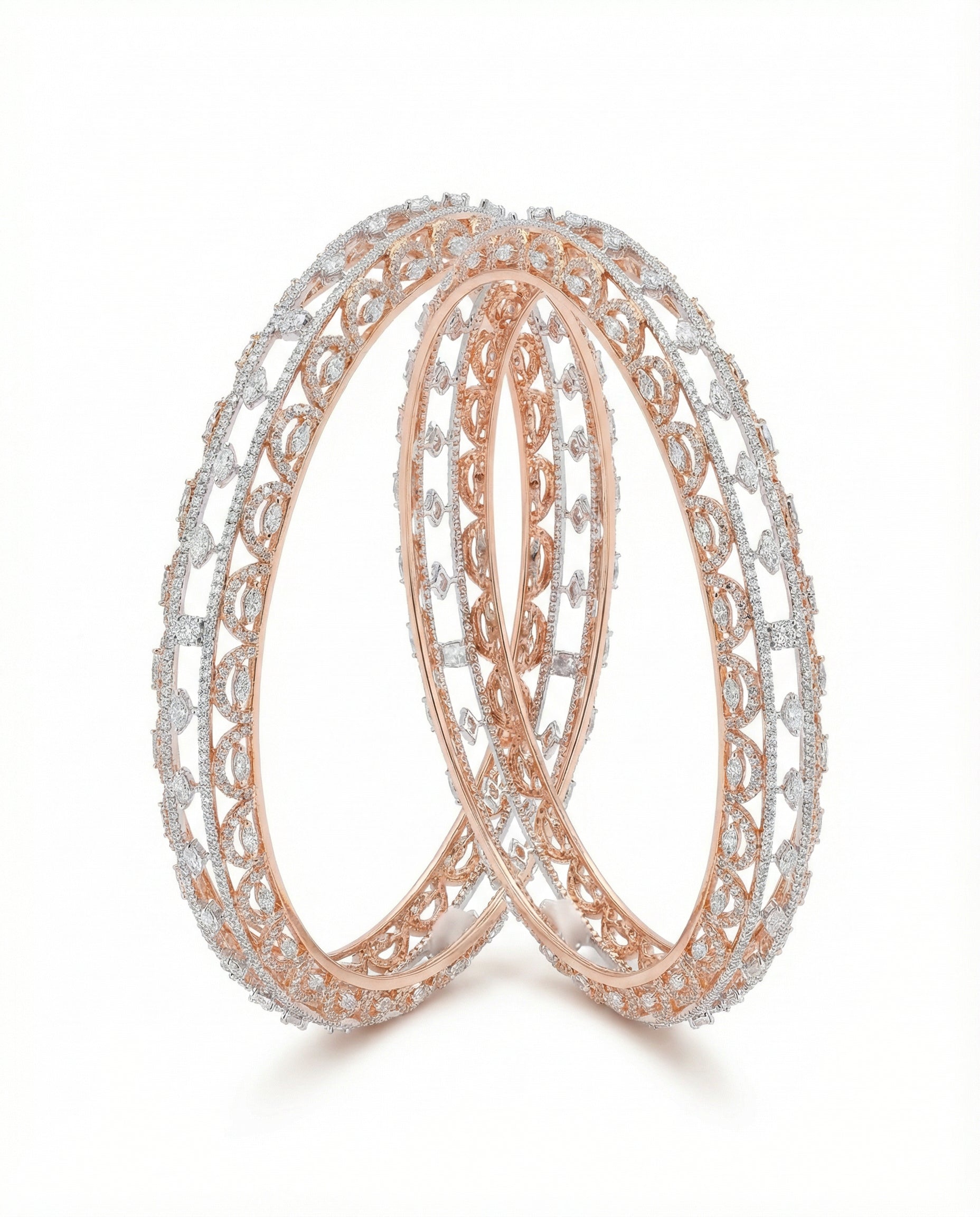 The Victorian Rose-Cut Harmony Bangle